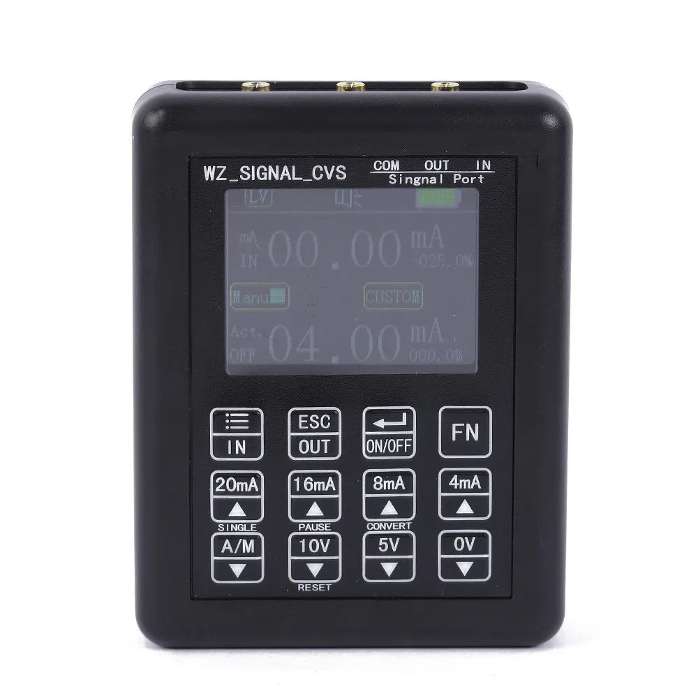 4-20mA signal generator 24V current and voltage transmitter calibrator signal source 0-10V