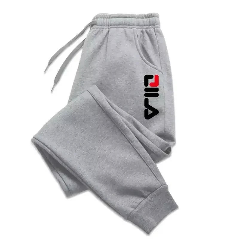 

Autumn Winter Men's Joggers Drawstring Casual Pants Fleece Sweatpants Workout Running Gym Fitness Sports Trousers WK007