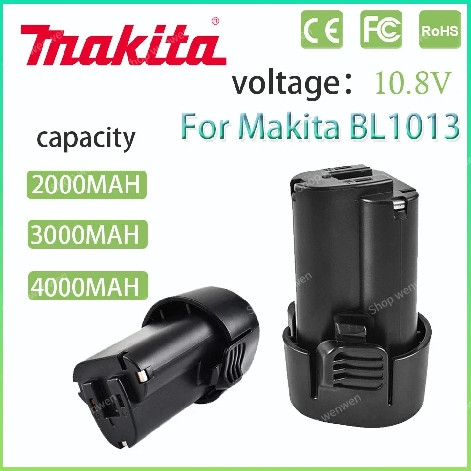 

Makita 3.0Ah BL1013 10.8V Li- ion rechargeable battery replacement Makita Power Tools BL1014 TD090D DF030D DF330D MUS052D