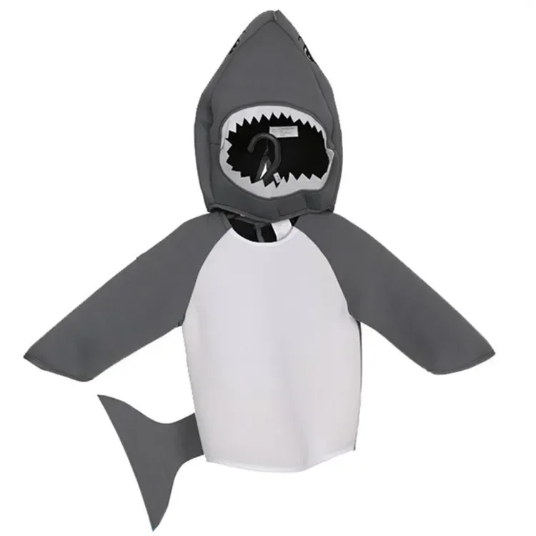 

Cosplay Finding Nemo Shark fish Cartoon character costume Mascot perform Clothes Fancy Dress Party Animal carnival kids size