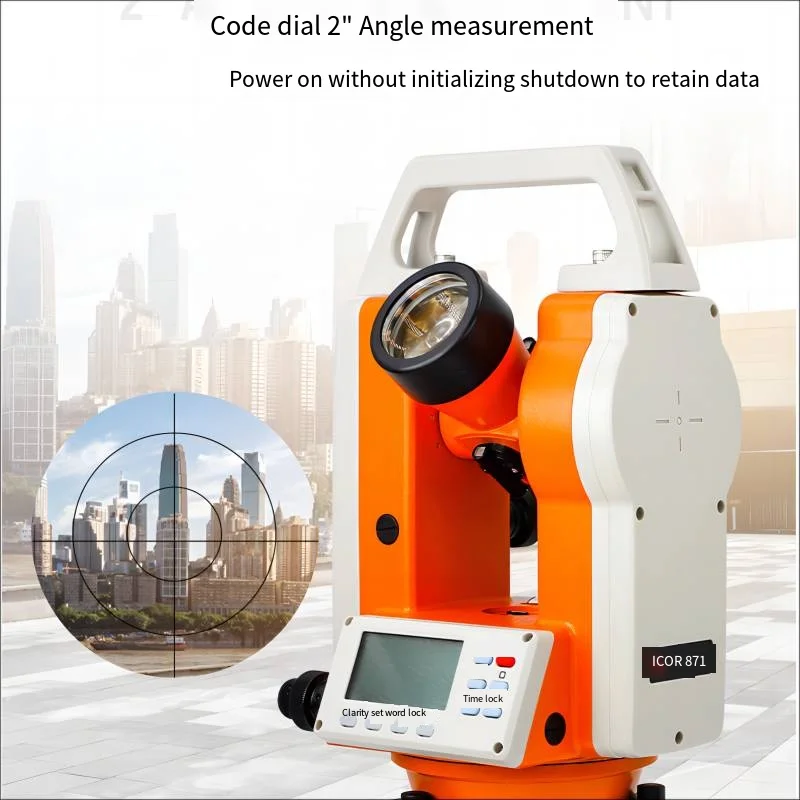 Laser Electronic Theodolite 871/871L Electronic Theodolite Dual Iaser Ievel Surveying Instrument Multifunctional Theodolite 278