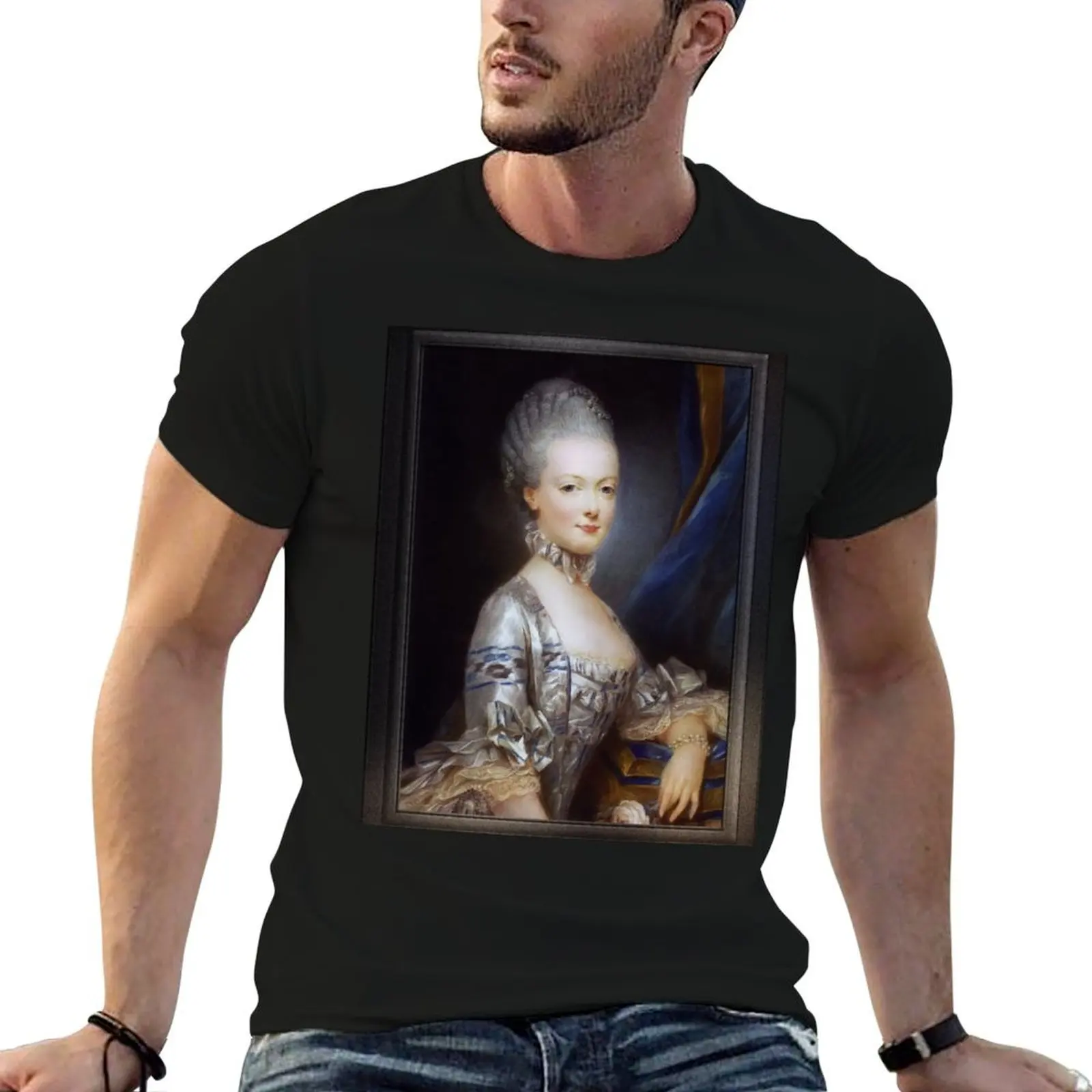 Archduchess Maria Antonia of Austria by Joseph Ducreux Classical Art Old Masters Reproduction T-Shirt