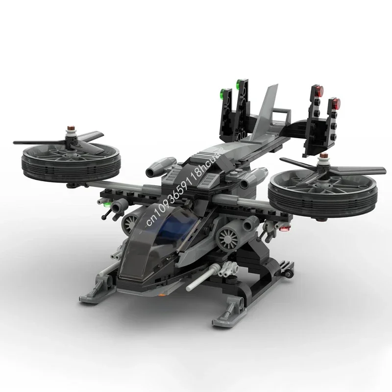 

214 деталей MOC AVATARes HELICOPTER, конструктор, рождественский подарок, креативный набор