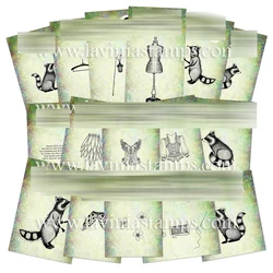 Needle and Thread Hanger Retro Street Lamp Clear Stamps 2026 New DIY Scrapbooking Birthday Greeting Card Handmade