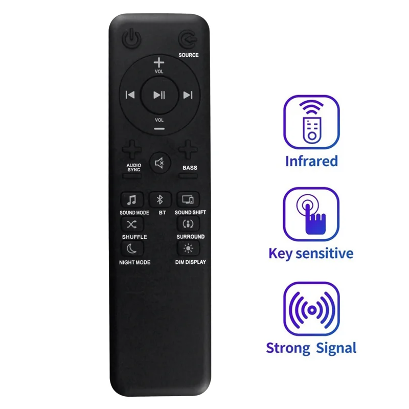 Remote Control Replace for JBL BAR/2.1/3.1/5.1 BAR 2.1 Sound Bar, BAR 3.1 Sound Bar, BAR 5.1 Sound Bar