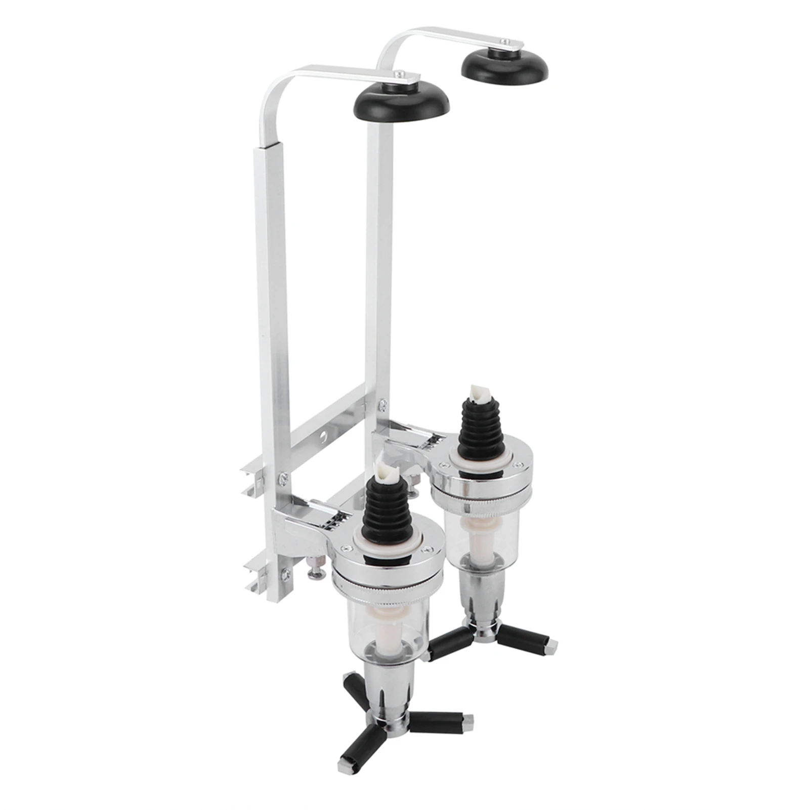 

2-бутылочный диспенсер для вина, диспенсер для напитков из алюминиевого сплава, настенный диспенсер для ликера, принадлежности для домашнего бара