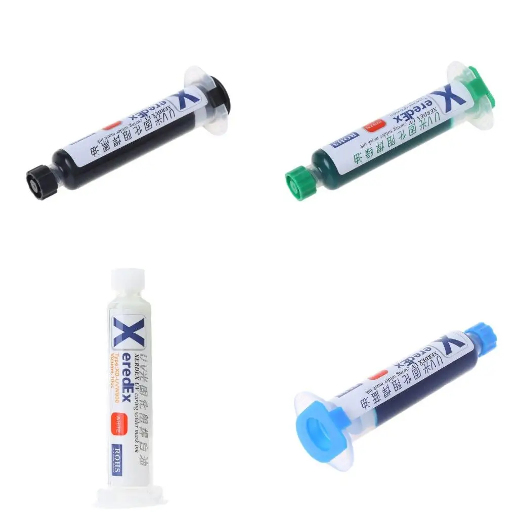 UV Solder Mask PCB BGA Paint Prevent Corrosive Arcing Welding Fluxes Oil Solderi