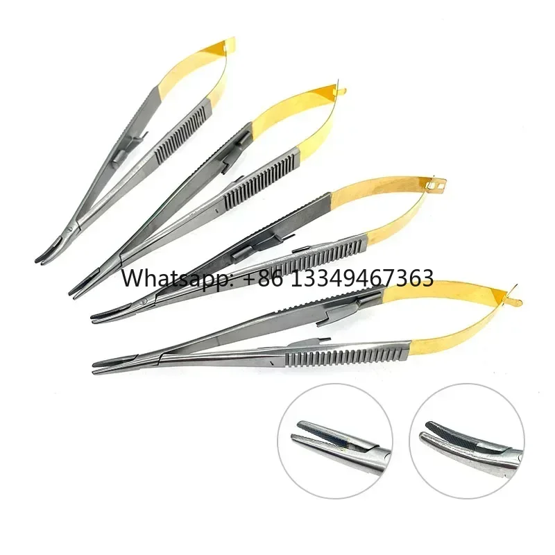 

Manufacturer Stainless Steel Holder 11.5-18cm Heavy Serrated Jaw Ophthalmic Surgical Instruments Fast Shipping