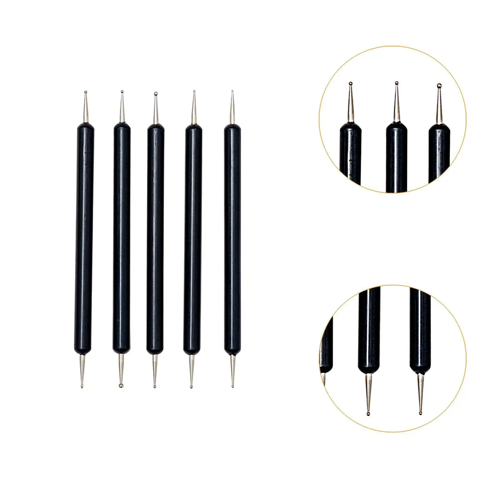 Ball Stylus Sculpting Double Ended Clay Sculpting Tool Kit Pottery Tool Set for Ceramic Craft DIY