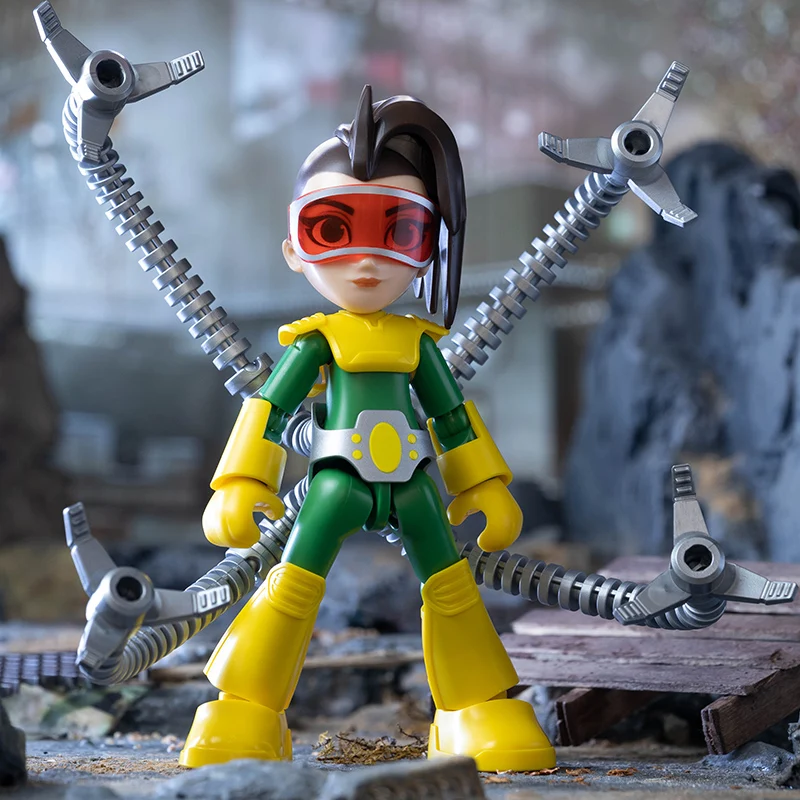 Nieuwe Blokees Building Marvel Spider Man en zijn geweldige vrienden Magische versie Octopus Hulk Iron Man Verzamel ornamenten speelgoedgeschenken