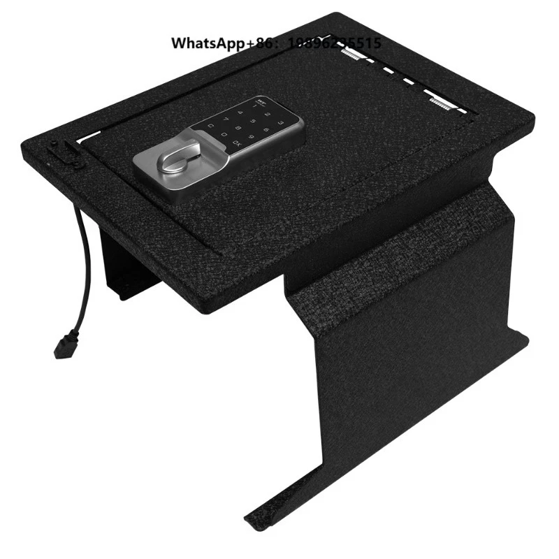 Center Console Safe Box Fit for F150 2012-2014 Full Floor Console and Platinum,with Electronic Number Lock