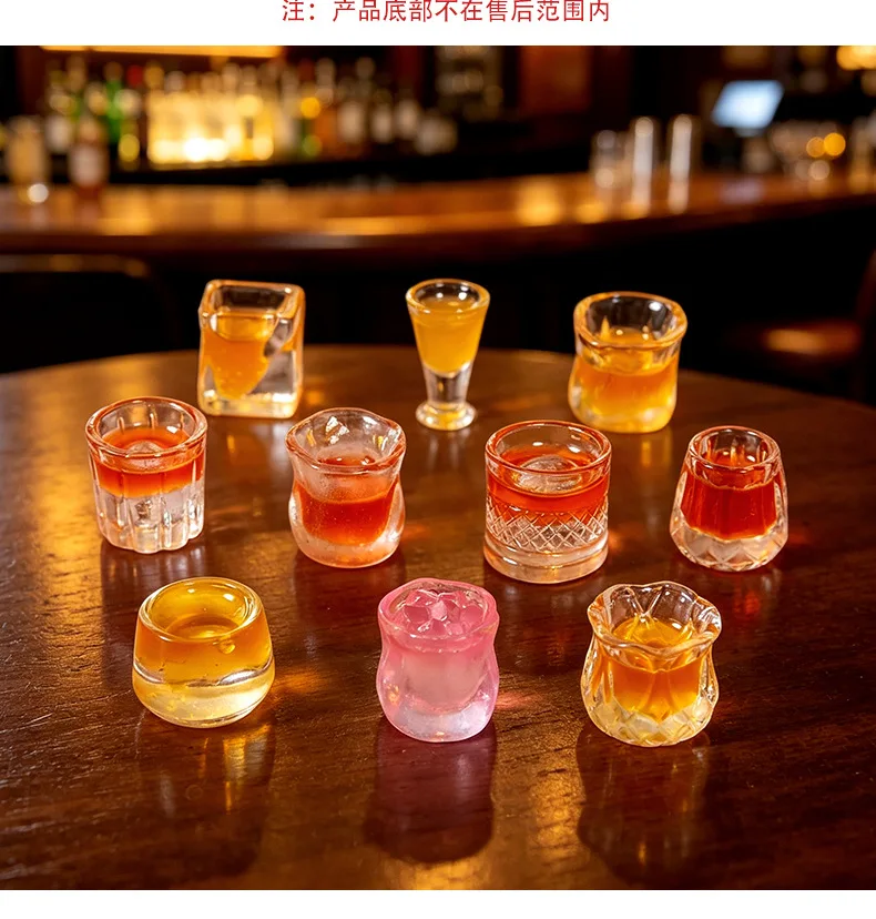 100-個かわいいミニシミュレーションジュース飲料カップ食品ゲームオーナメントミニチュアアクセサリー-diy-アクセサリードールハウスの装飾