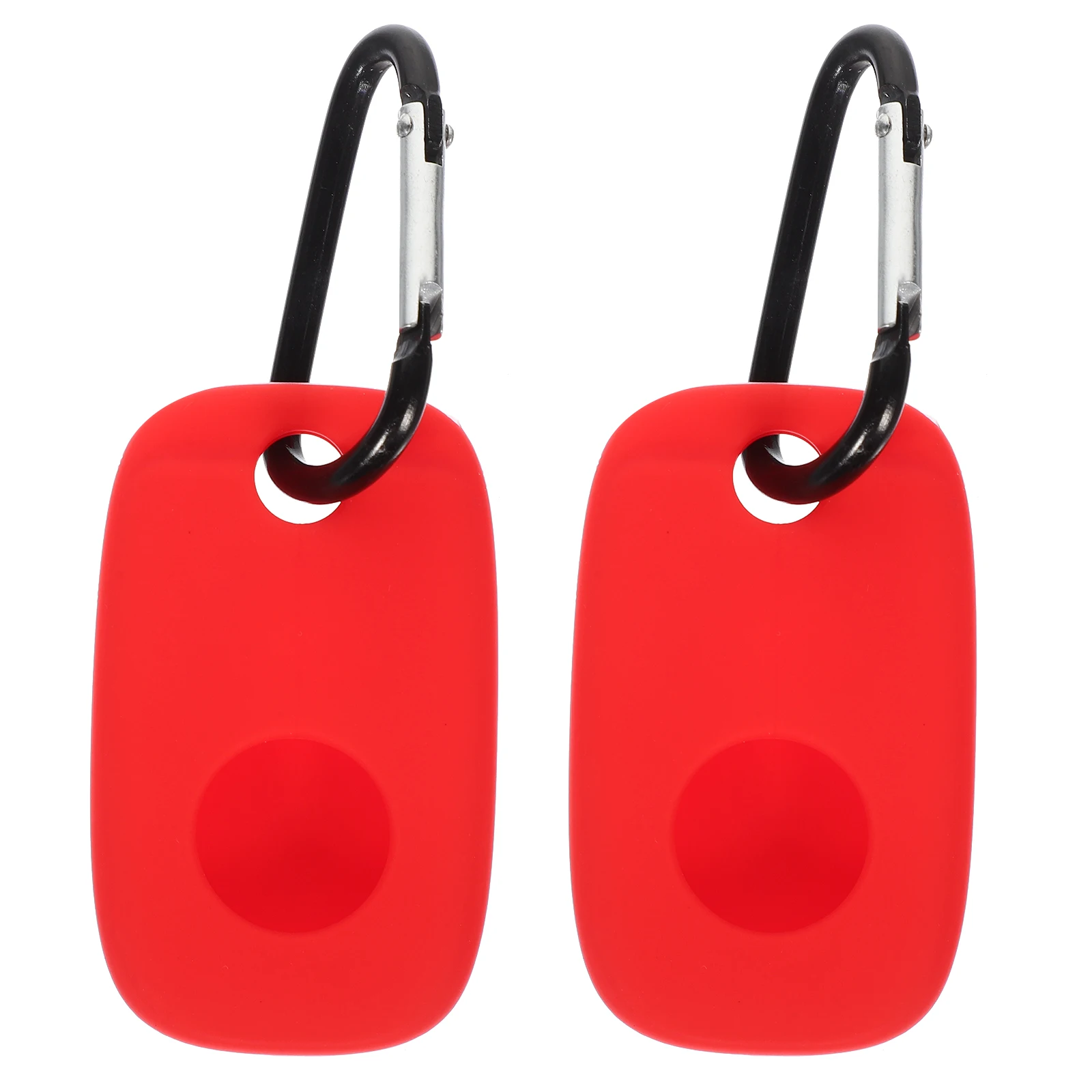 

2pcs Silicone Tracer Protective Case Anti Scratch Shockproof Cover For Tile Pro 2022 Durable Tracker Case With Hook For Keys Dog