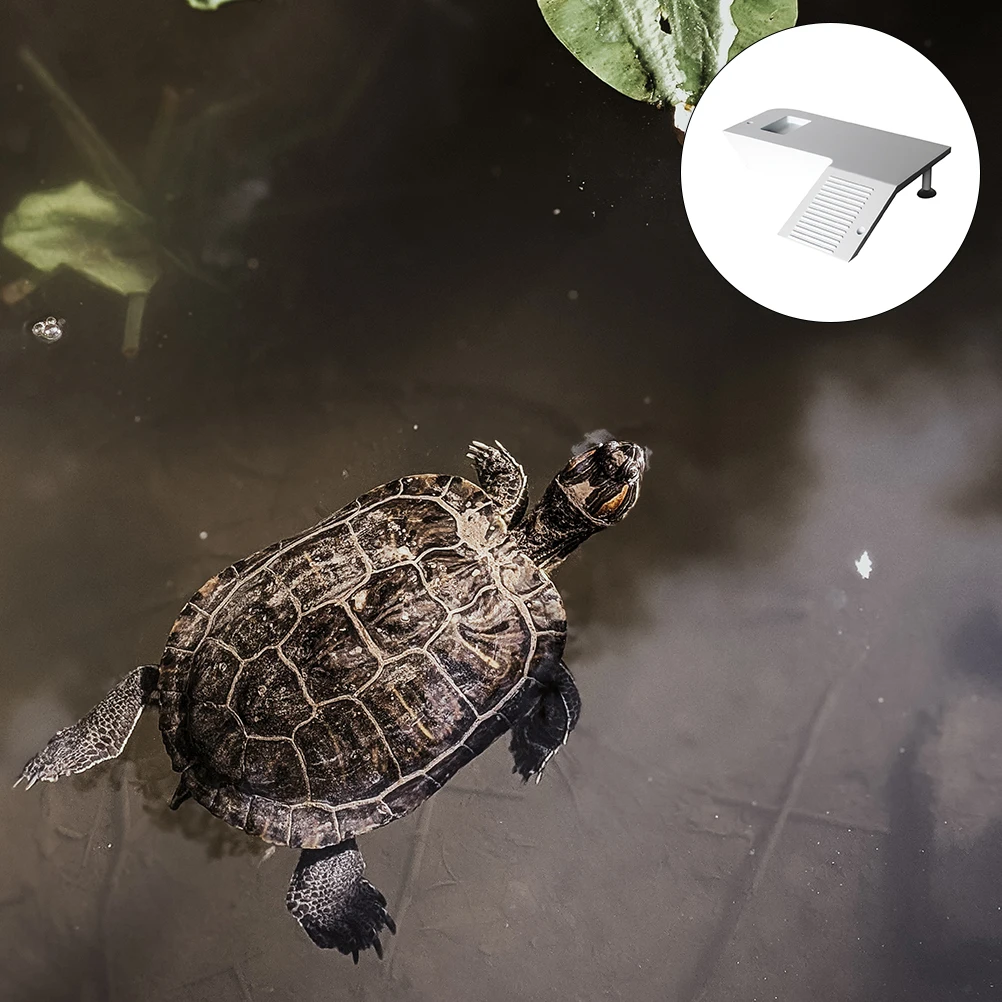 

1Pcs Reptile Pet Basking Platform Rational Design Long Lasting Use Turtle Tank Accessory Terrace Turtle Basking Platform