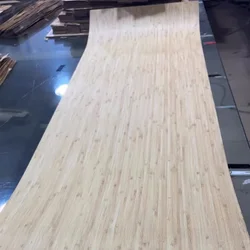 Tavola di legno Decorazione Decorazione della casa Impiallacciatura Impiallacciatura di bambù naturale Pannello da parete Armadio Impiallacciatura di legno 58x250 cm Spessore 0,25 mm