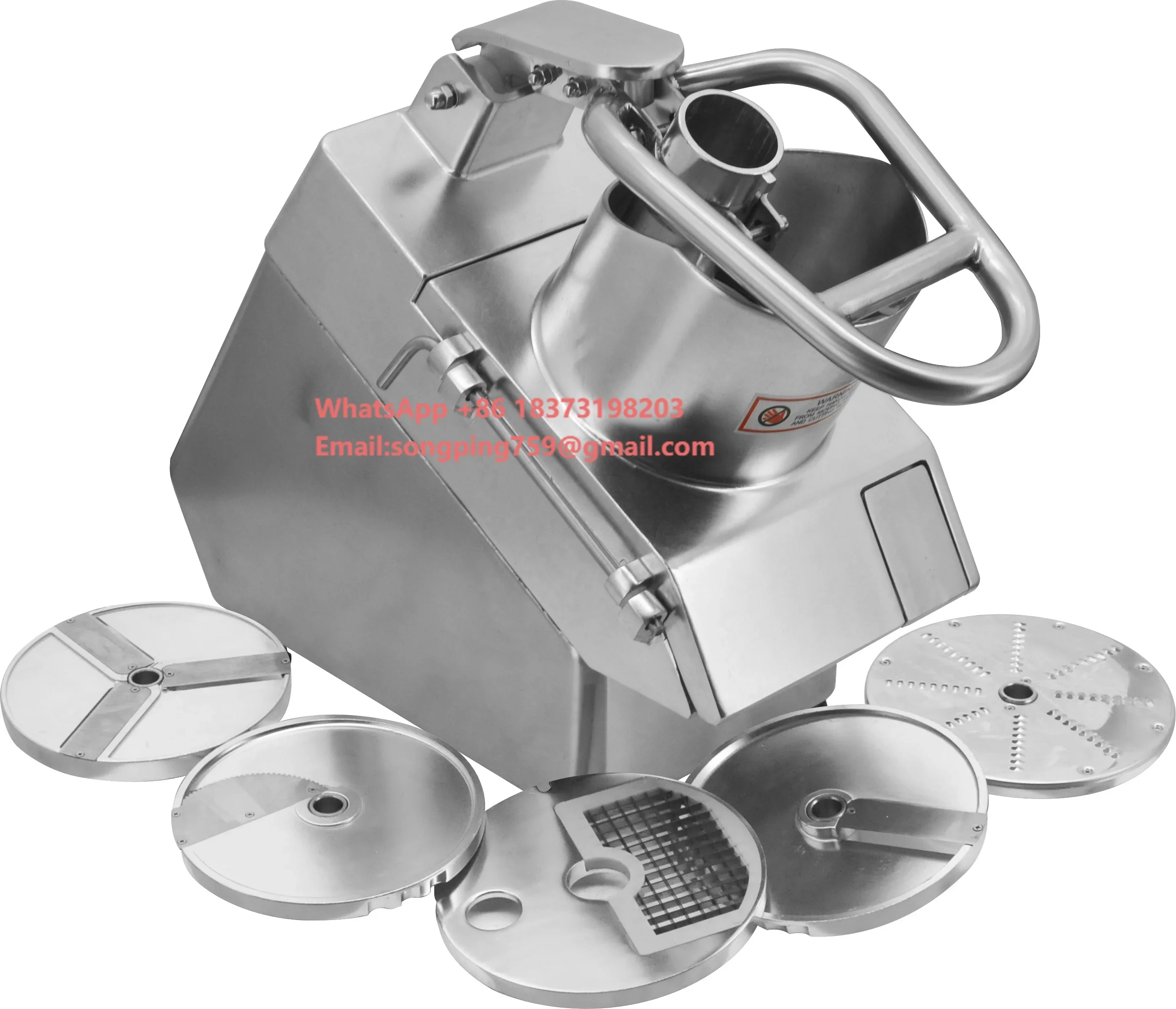 

Multi-Functional Electric Vegetable and Fruit Cutter Slicer Dicer New Condition Shredder Machine for Restaurant Salad Making