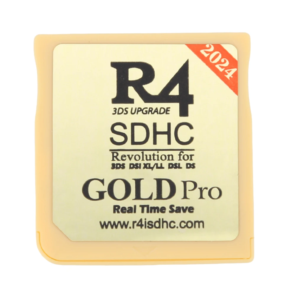 New R4 SDHC Adapter Pro Card Memory Cards R4I SDHC Video Game Burning Card Flashcard 3DS DSI XL/LL DSL DS RTS LIFE Game Com Card