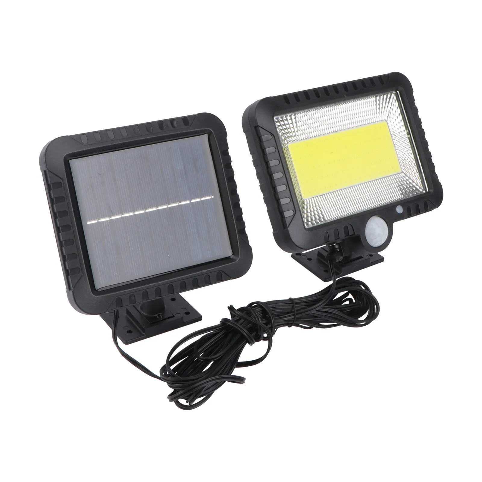 

Solar Sensor Wall Lamp 100 LED Super Bright Outdoor IP65 Waterproof Motion Activated Light for Garden Deck Courtyard Fence Stair