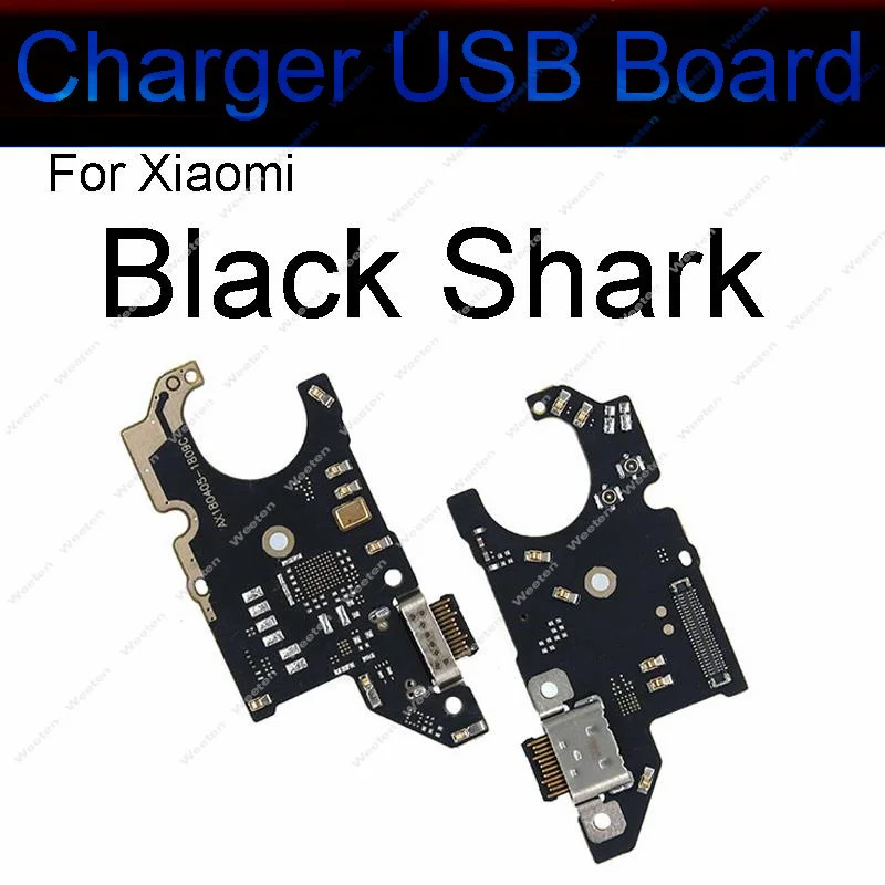 USB Charge Board Port For Xiaomi Black Shark 2 3 4 5 Pro USB Charging Port Dock Charger Plug Connector Board Flex Cable Parts