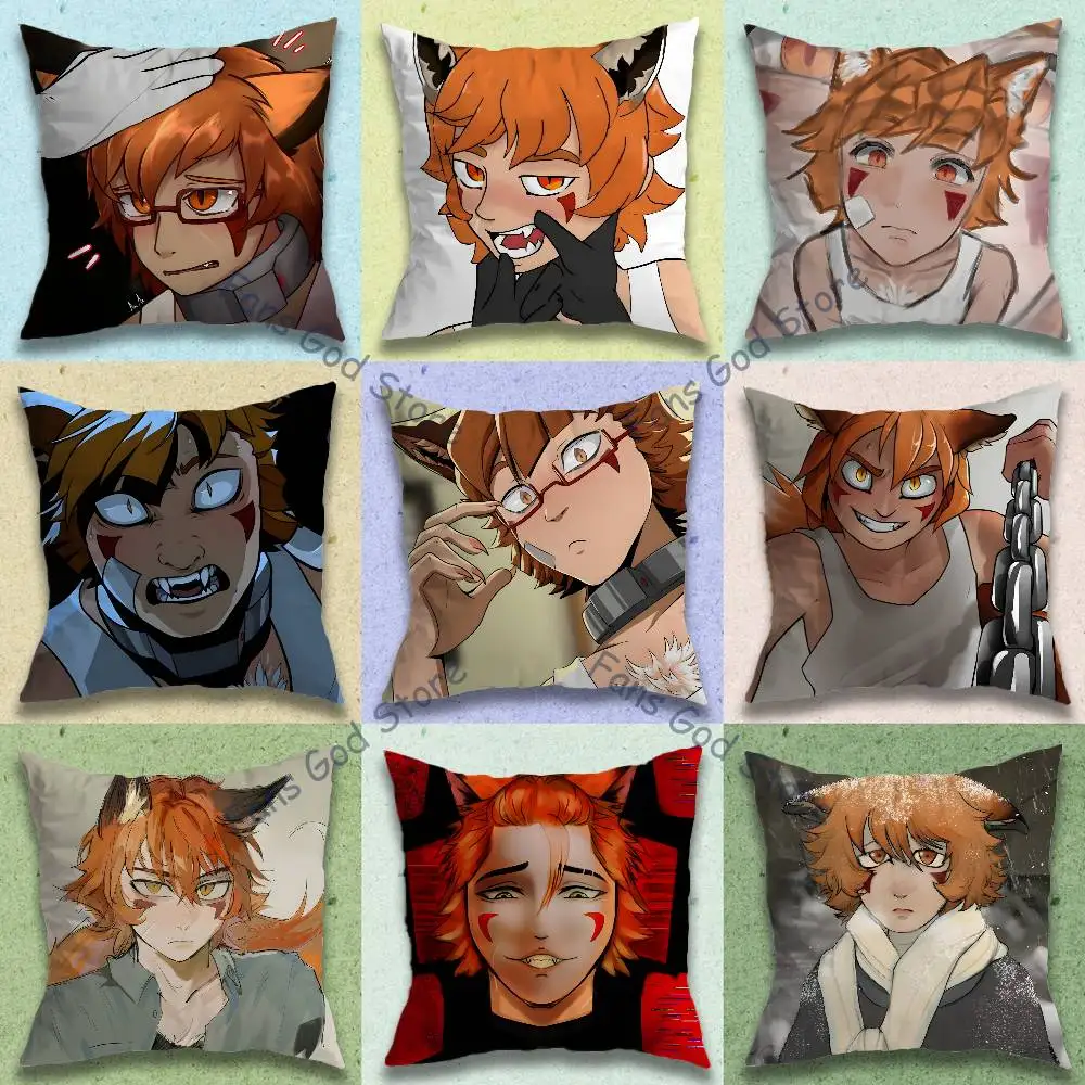 B-Boyfriend Death Ren Pillow Case For Sofa Decor Car Office Room Printing Cushion Cover Decorations and Protector