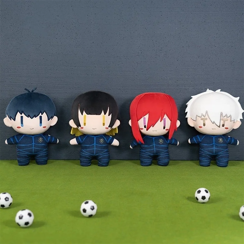 Blue Lock Q Version Plush Nunu Doll Isagi Yoichi Nagi Seishiro Anime Peripheral Cute Soft Collectible Ornament For Anime Fan