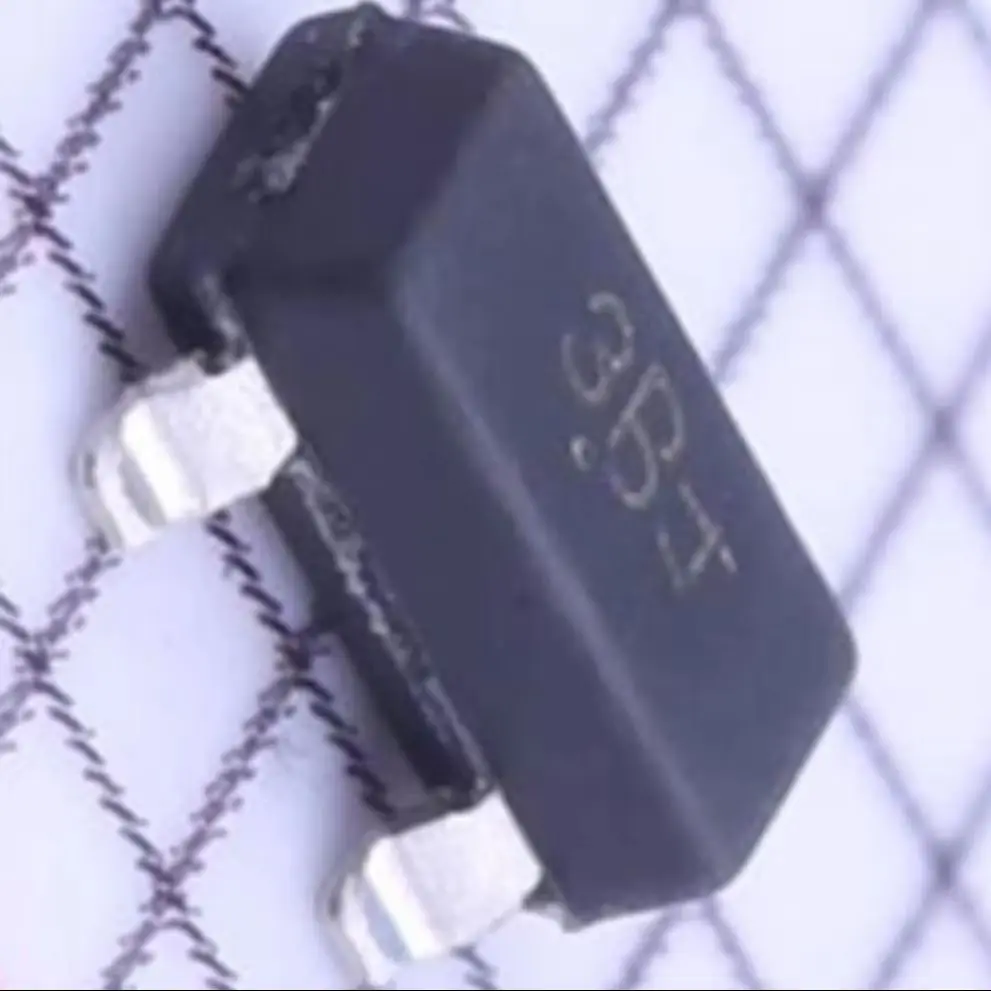 20 قطعة SBC856 جديد الأصلي الصمام الثلاثي BJT 3B 300mW 65V 100mA PNP SOT-23 SBC856BLT1G بمناسبة 3B SOT-23-3 TO-236-3 SC-59 #1