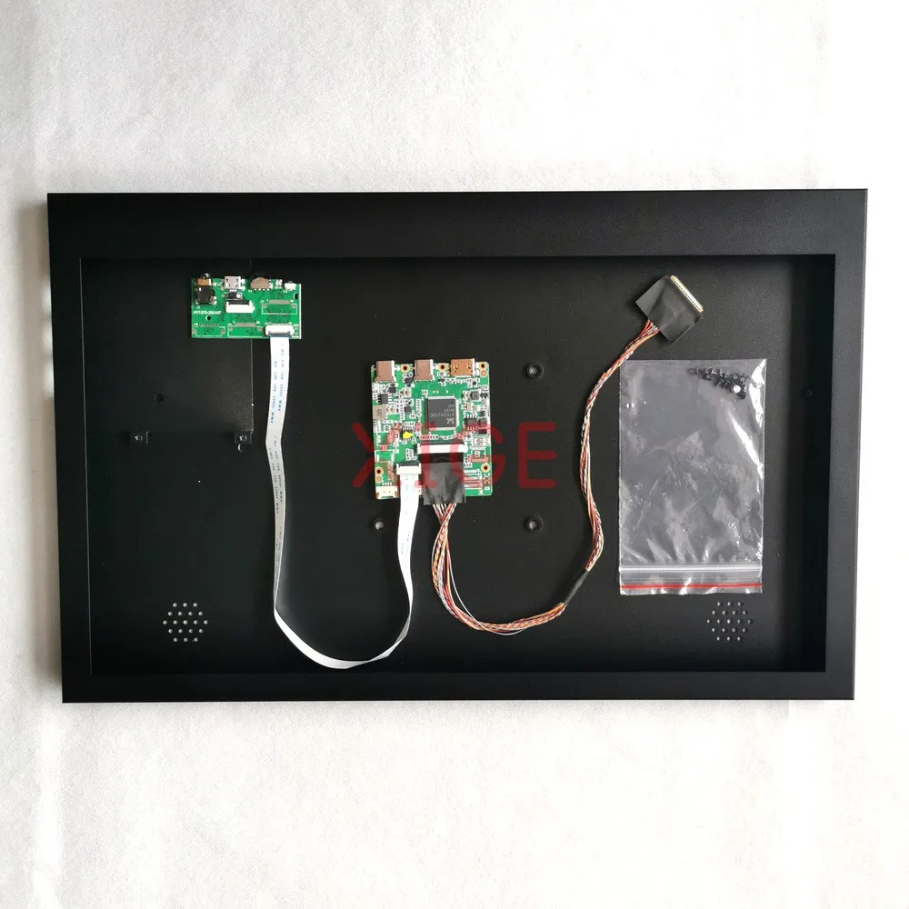 Metal Case+Driver Board Kit Fit LP156WHU-TLAA HT156WXB-100 Mini-HDMI TYPE-C Laptop Panel USB-C 3.0 15.6