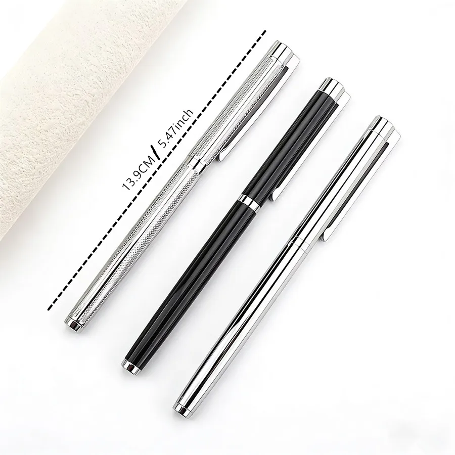 Jinhao 126 Black Sea Fountain Pen Elegant Retro Design Fine Nib Ink Pens for Writing Office Business Signature School A6257