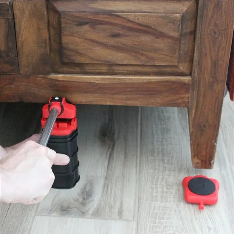 LNHF Movers With 360° Swivel Wheels Furniture Moving& Lifting Tool Set Lifters For Bed, Sofa, Heavy Appliances
