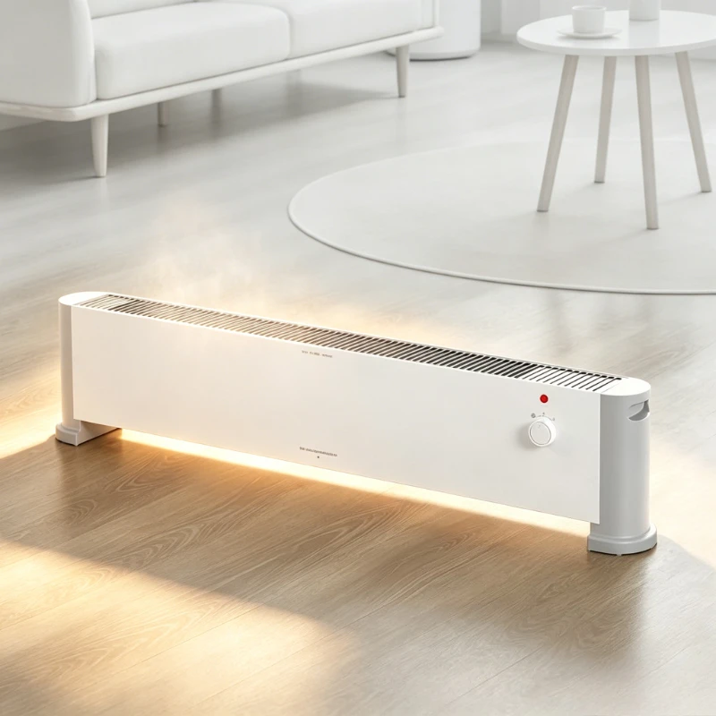 Graphene Black Tech Home Heater Dustproof Waterproof Large Area Heating Bathroom Heater Living Room Bedroom Baseboard Heater