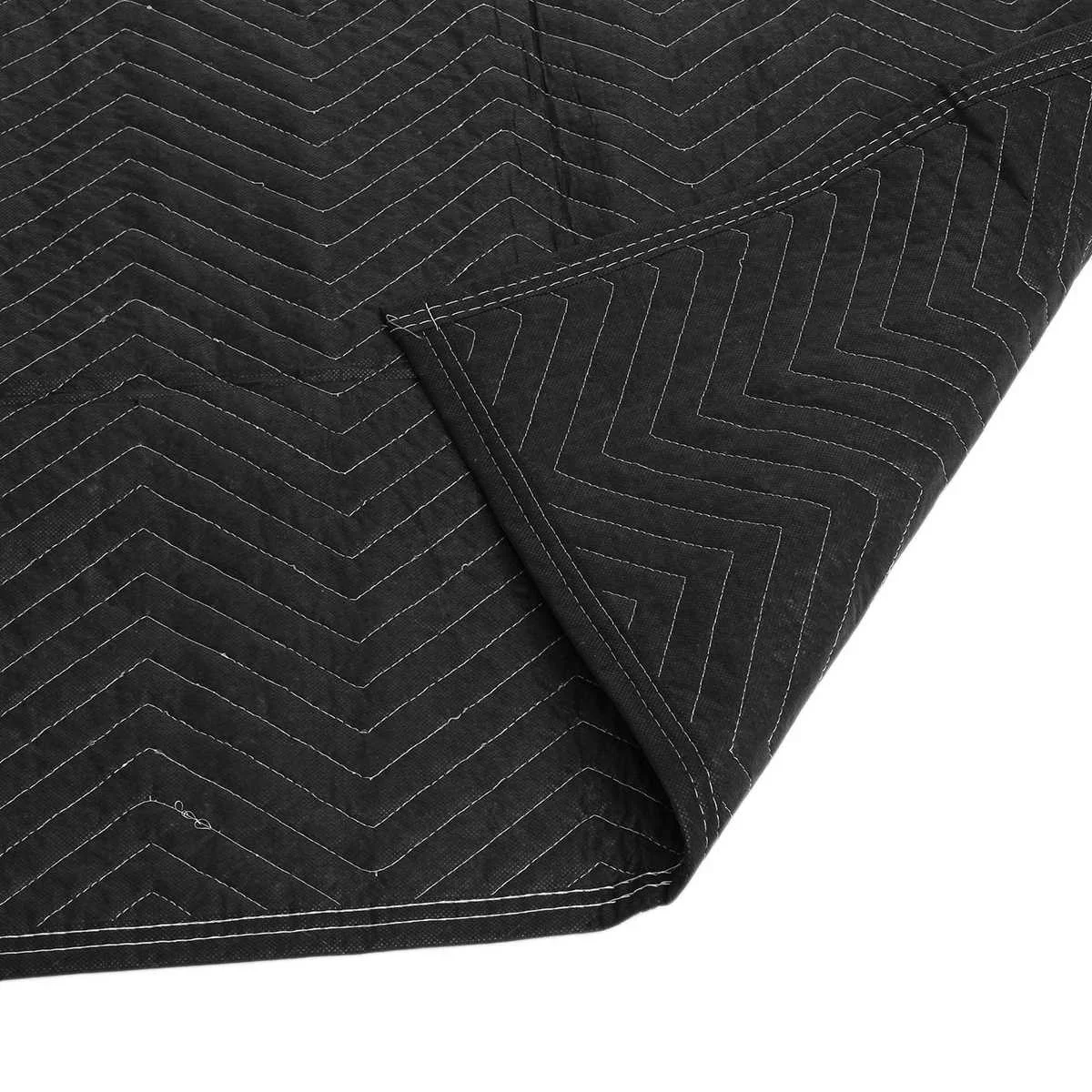 Multi-functional 183cm x 101cm Moving Packing Blankets Furniture Protective Pad Wear-resisting High Tensile Strength Blankets