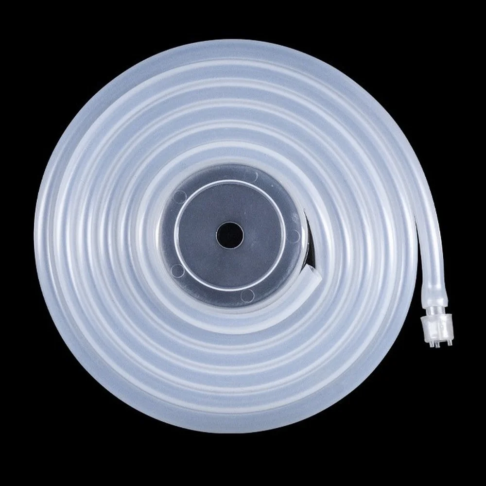Food Grade Silicone Water Pipe For Bottled Dispenser Pumps Tea Kettle Water Feed Hose With Filter Mesh Protective Cap