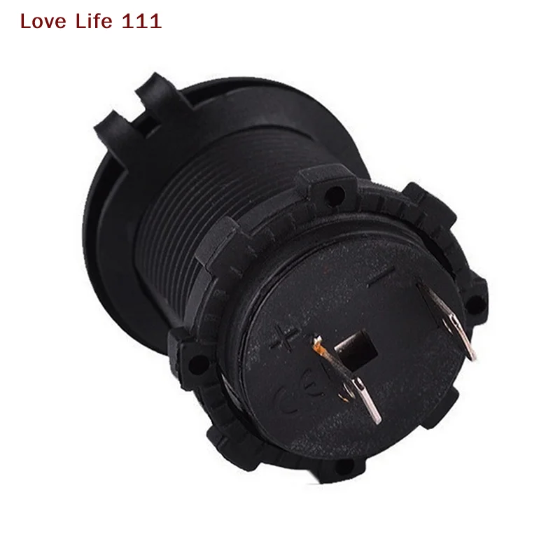 

New 1 Pcs Cigarette Socket 12V Waterproof Car Boat Motorcycle Cigarette Sockets Power Plug Outlet