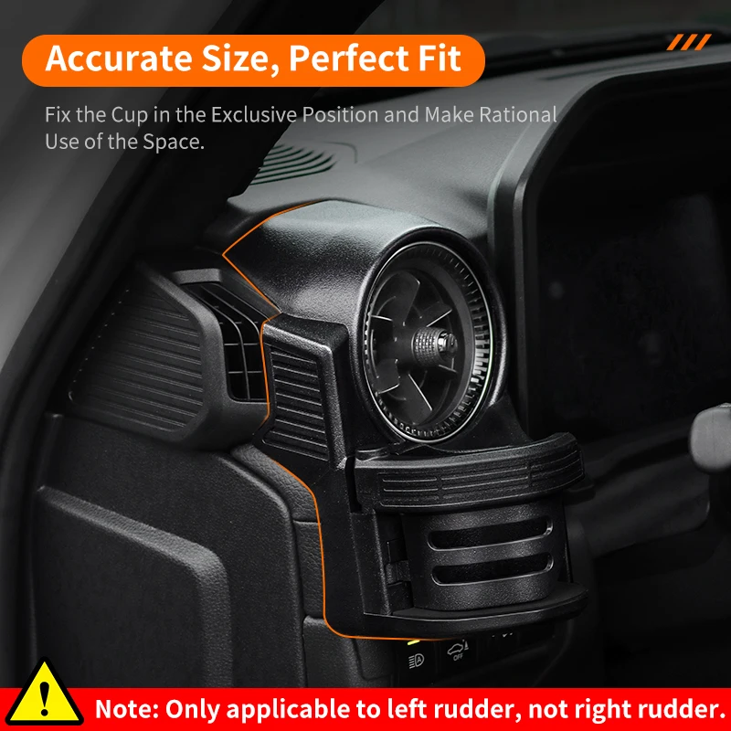 For Toyota Land Cruiser Prado LC250 250 2024 2025 Car Air Conditioning Vent Water Cup Holder Anti-Shake Interior Accessories LHD