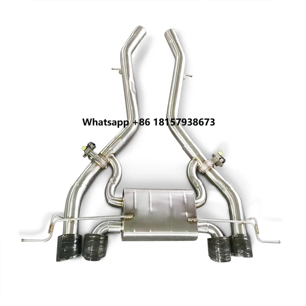 

Cat-back Exhaust Tail Section with Valve for M3/M4 G80/G82 3.0T 2019-2023 Stainless Steel Car Exhaust Device