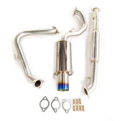 Eclipse 95-98 Single Exit Exhaust Catback System Stainless Steel