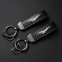 For Moto Guzzi BREVA 750 V7 Breva 850 1100 1200 GRISO BREVA 1100High-Grade Leather Motorcycle Keychain Holder Keyring