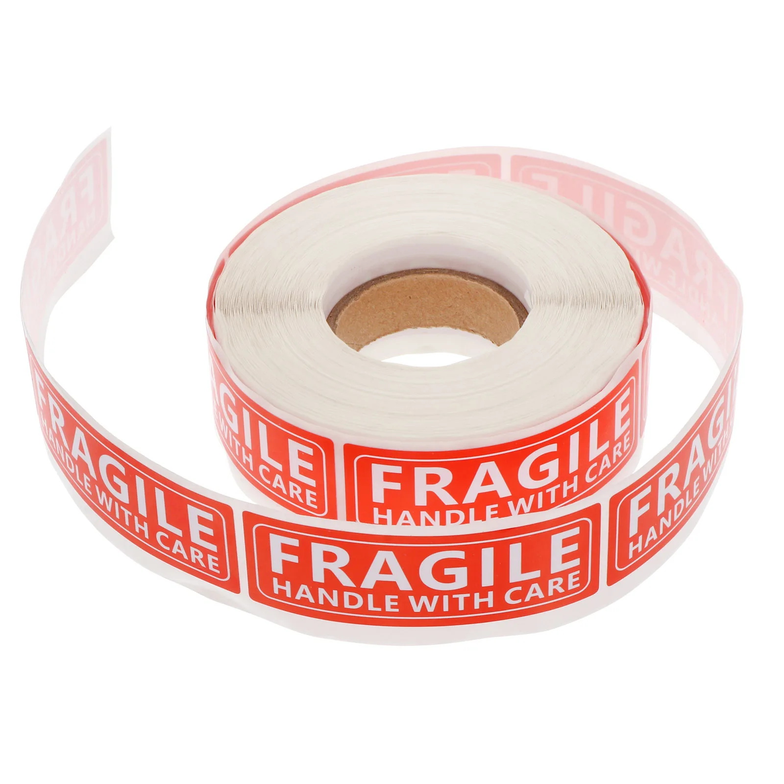 

Warning Stickers Shipping Packing Red Warning Sticker White Labels Easy Notice Handle Care Fragile Sticker Folder Tag