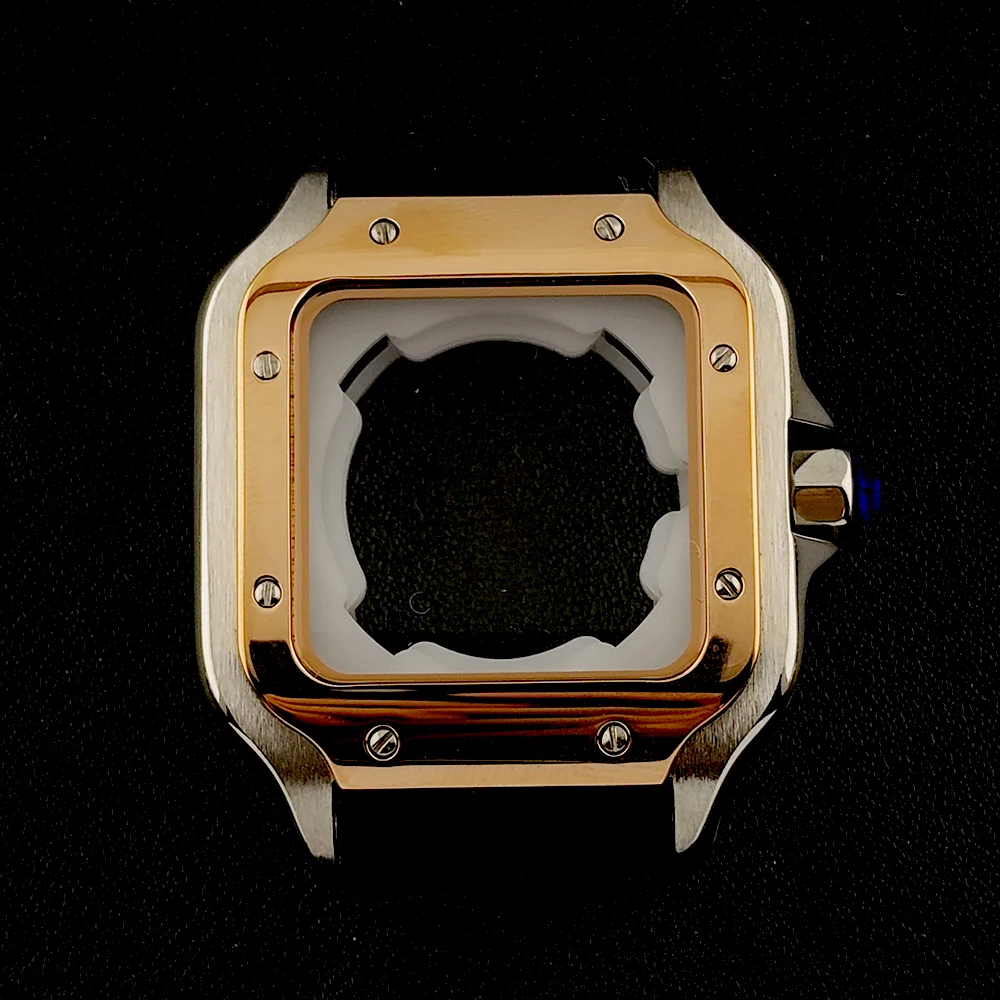 NH05 Women's Watch Stainless Steel Case 33.5mm Customized Logo Case Suitable for NH05 Movement Watch Accessories