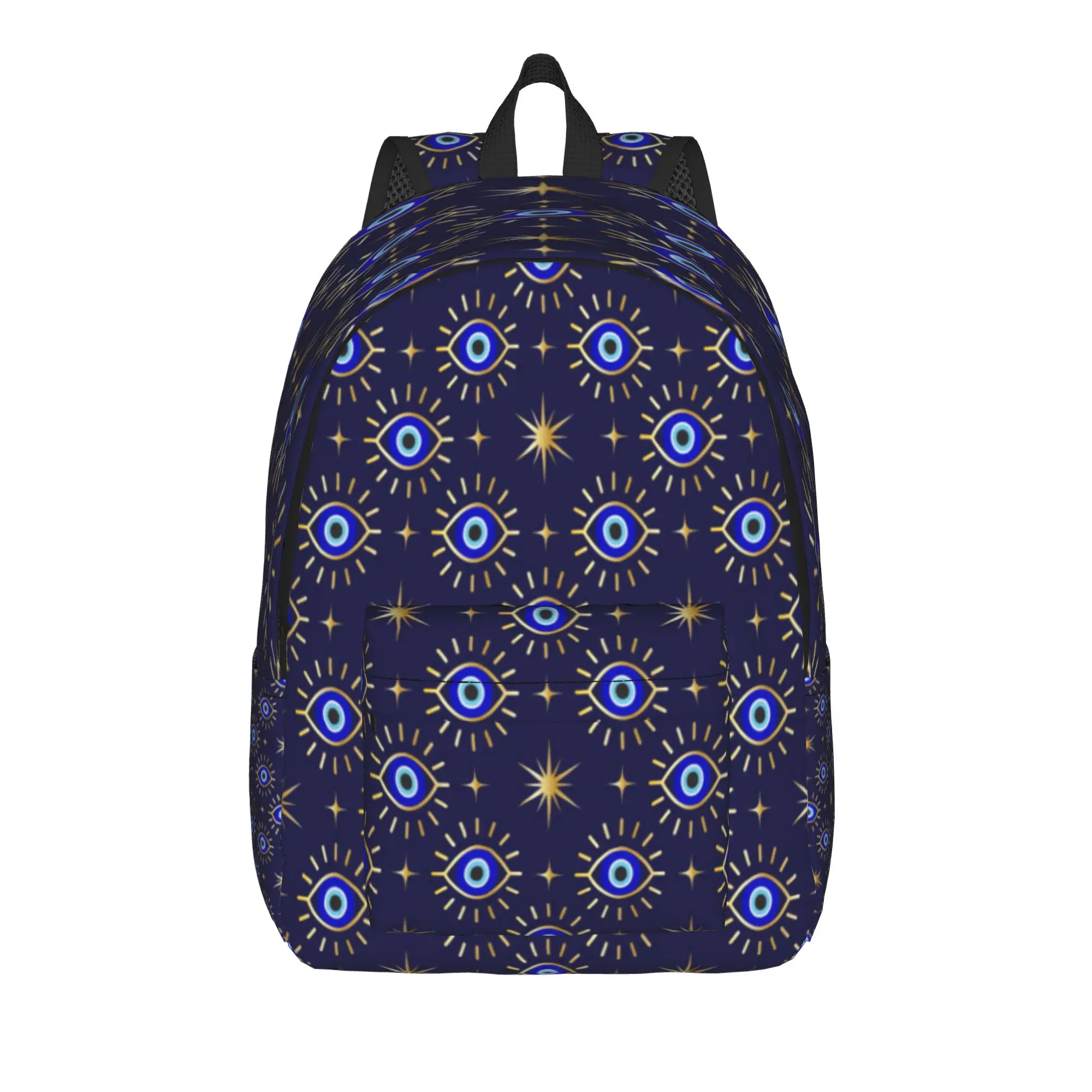 Evil Eye Turkish Mystic Greek Amulet Backpack  Sport Backpacks Boy Girl Modern School Bags Designer Durable Rucksack