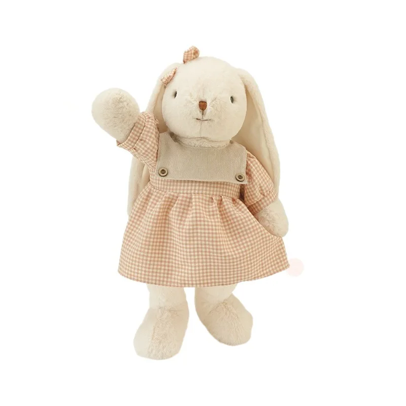 Huggy Baby Snuggly Rabbit Plush Toy - Sweet Soft Stuffed Animal for Sleep, Soothing Comfort Buddy & Gift for Children
