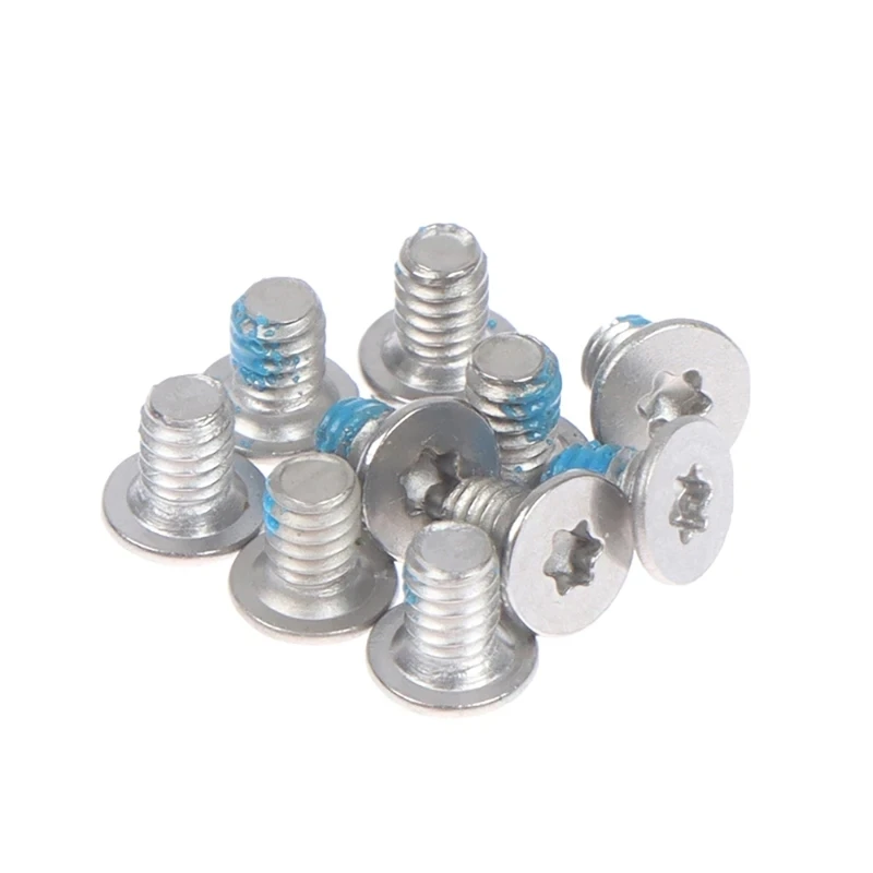 Pack of 10 Laptop Bottom Case Screws for XPS13 15 9343 9350 9360 9550 9560 5510 5520 9365 High Quality Metal Material