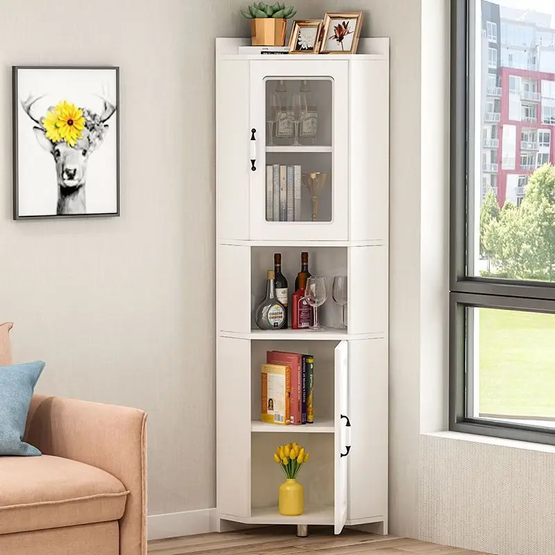 American Corner   Corner   Shelf Triangle Wine   Kitchen Side