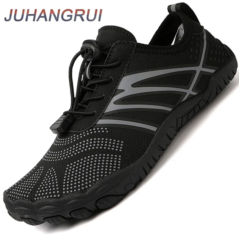 Herren Damen Schnelltrocknende Aqua-Schuhe Wasserschuhe Rutschfest Verschleißfest Minimalistische Barfuß-Strandschuhe zum Waten Schwimmen Surfen Kajakfahren
