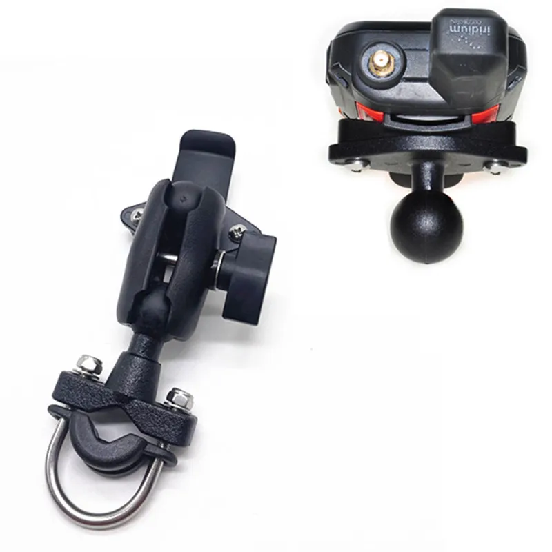 U-بولت حامل للدراجات النارية قوس حامل جبل مزدوج المقبس الذراع ل غارمين GPSMAP أسترو ألفا أوريغون رينو إتيركس غس اكسسوارات