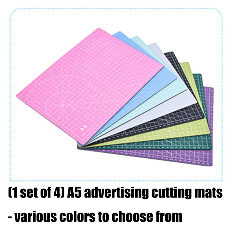 

Многоразовые коврики для рукоделия с восстанавливающими поверхностями. Прозрачные британские единицы и метрическая шкала для и