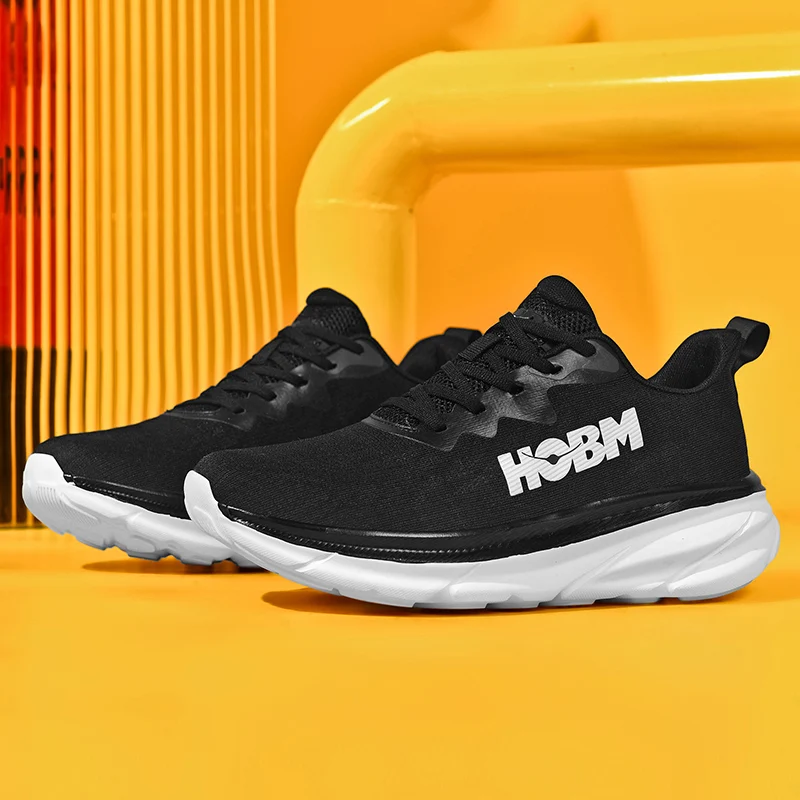 Мужские кроссовки для бега с дышащей сеткой и амортизацией, нескользящая уличная роскошная обувь, кроссовки для пар, гоночные кроссовки, обувь для бездорожья