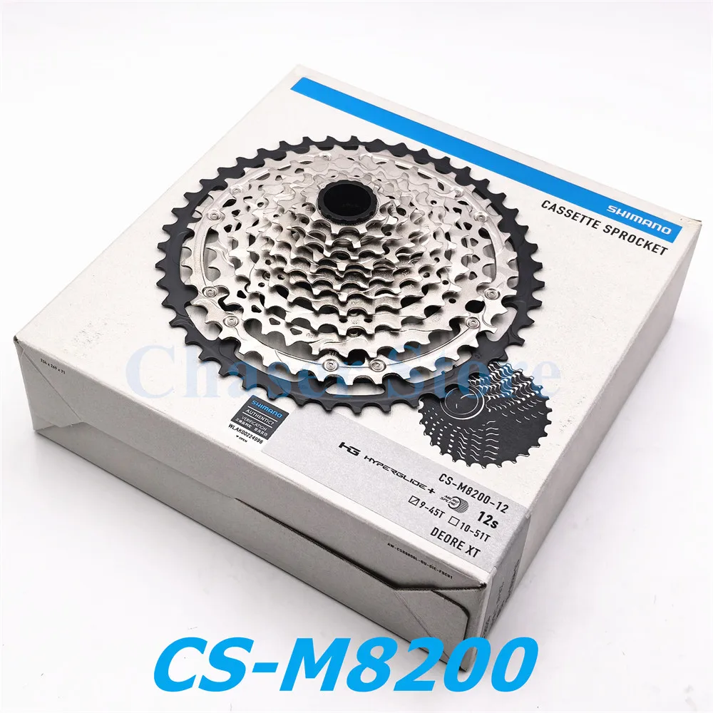 SHIMANO Nova cassete DEORE XT CS-M8200 de 12 velocidades