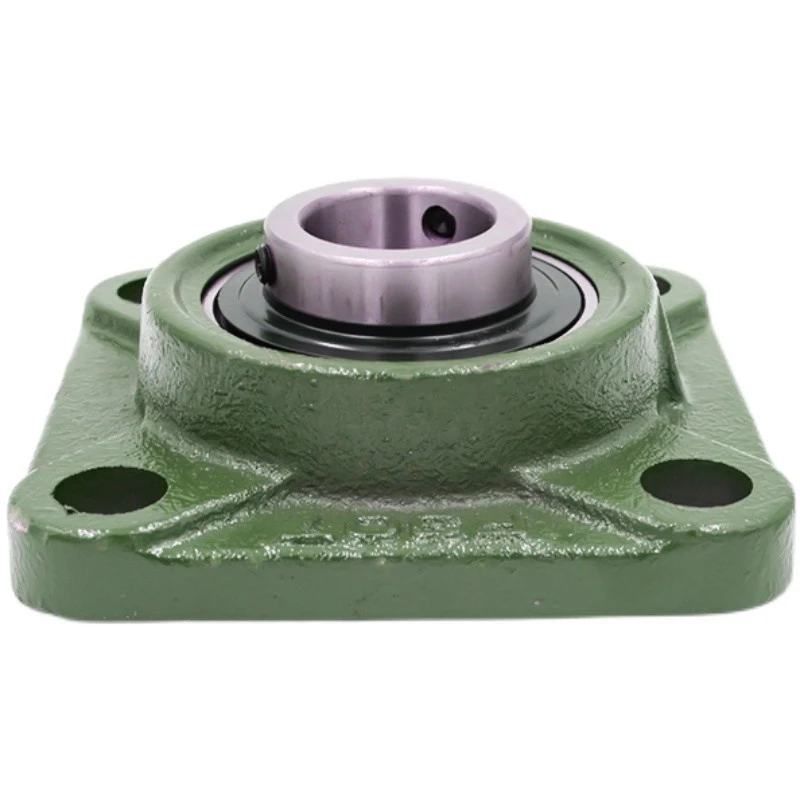 1PCS UCF205 Housing 4 Bolt Mounted Bearing Bore Square Flange Pillow Block