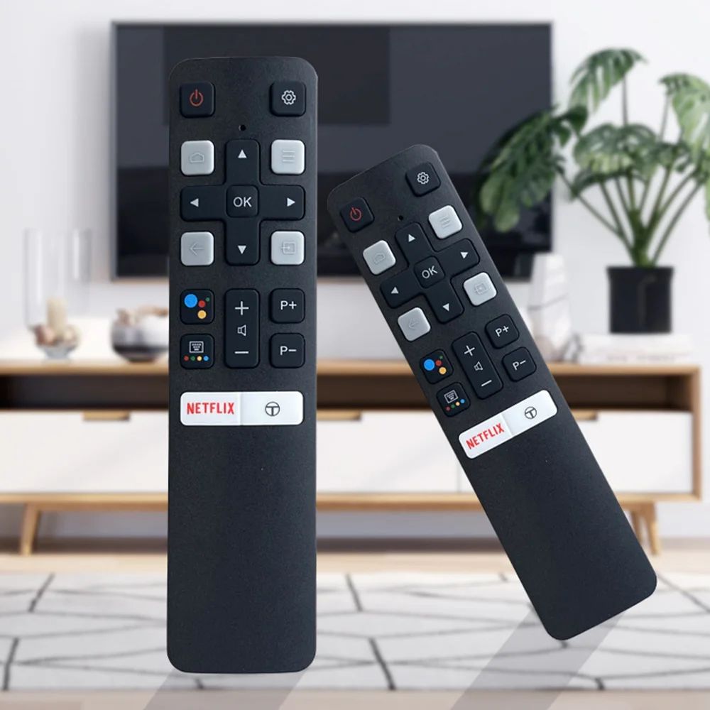 Smart RC802V FUR6 FUR7 TV Remote Control For TCL Android 49P30FS 65P8S 55C715 49S6800 43P615 55C645 Remote Controller No Voice
